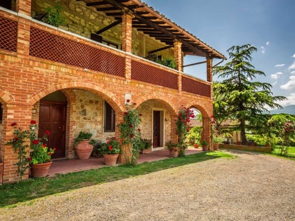 Villa with panoramic view